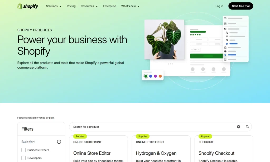 Shopify Features