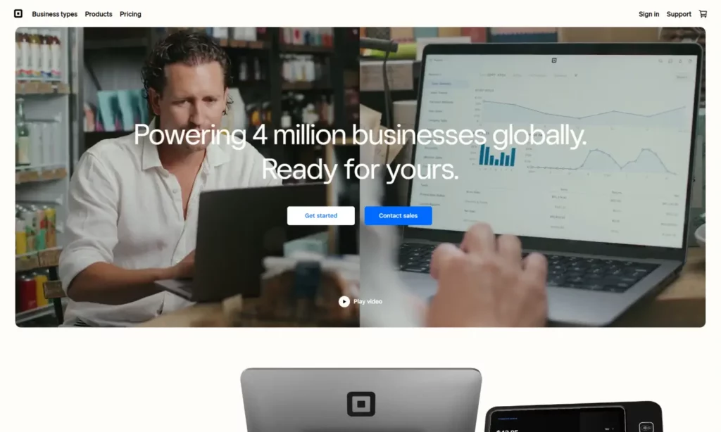 What is Square Online?