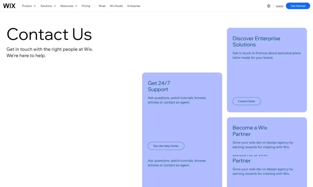Wix Studio Customer Support