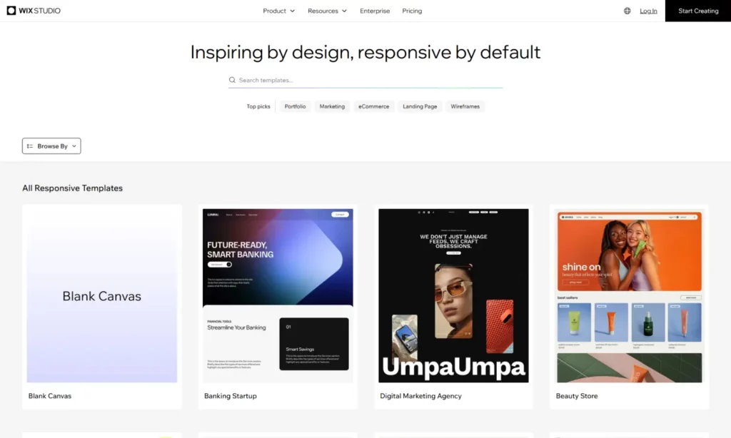 Wix Studio Templates
