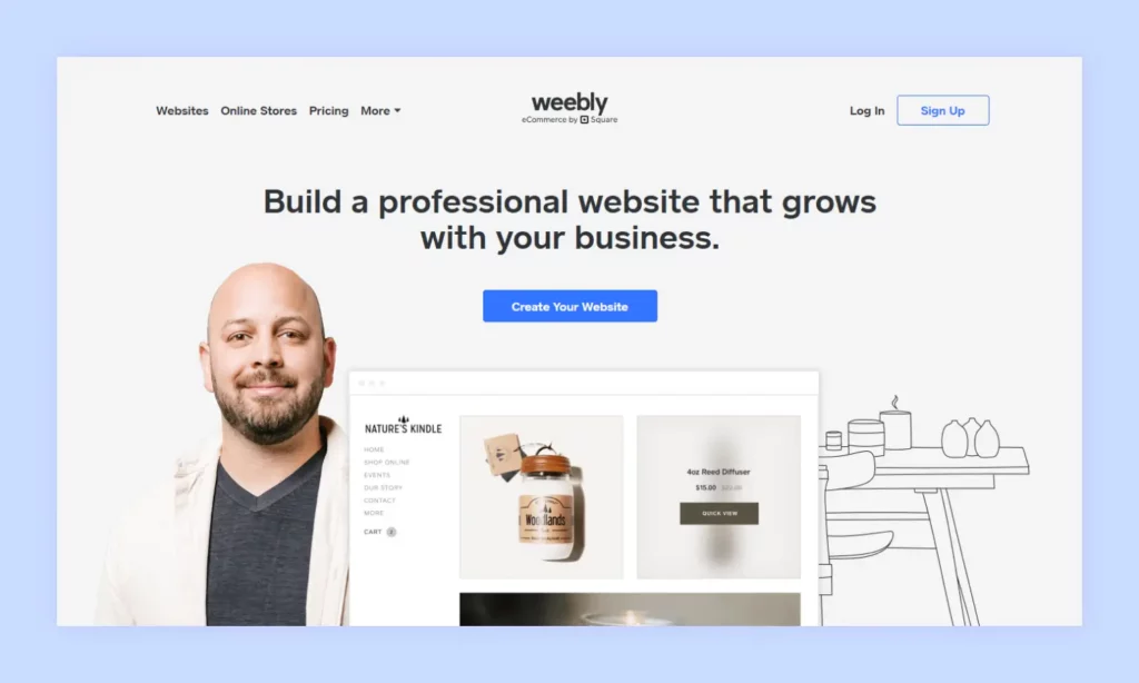 Weebly - Entry-Level Builder for Online Educators