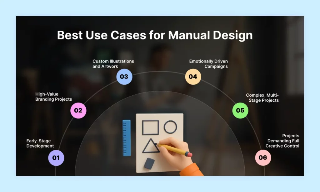 Best Use Cases For Manual Design